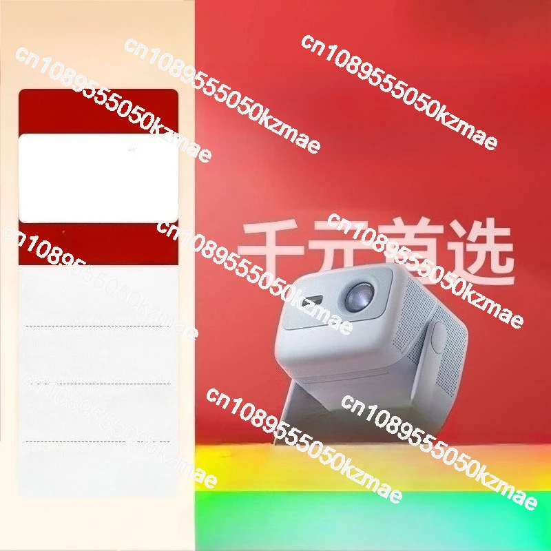 

Умный PTZ-проектор для дома, гостиной, спальни, небольшой портативный проектор, микро-домашний кинотеатр, проекция с беспроводным экраном