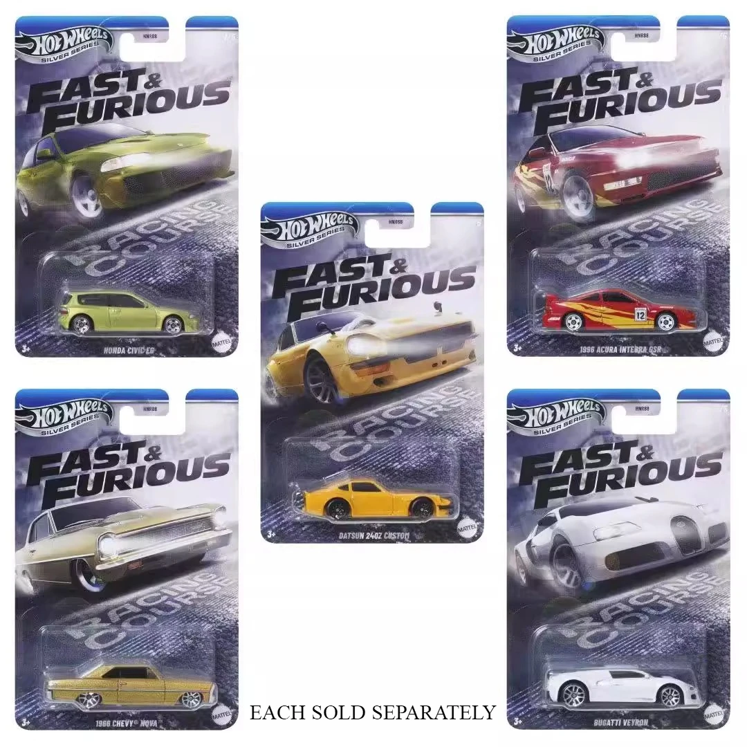 

Original Hot Wheels Fast and Furious Racing Course Case K Miniature Cars Hotwheels 1/64 Car Model Diecast Hoteelws Hotweheels