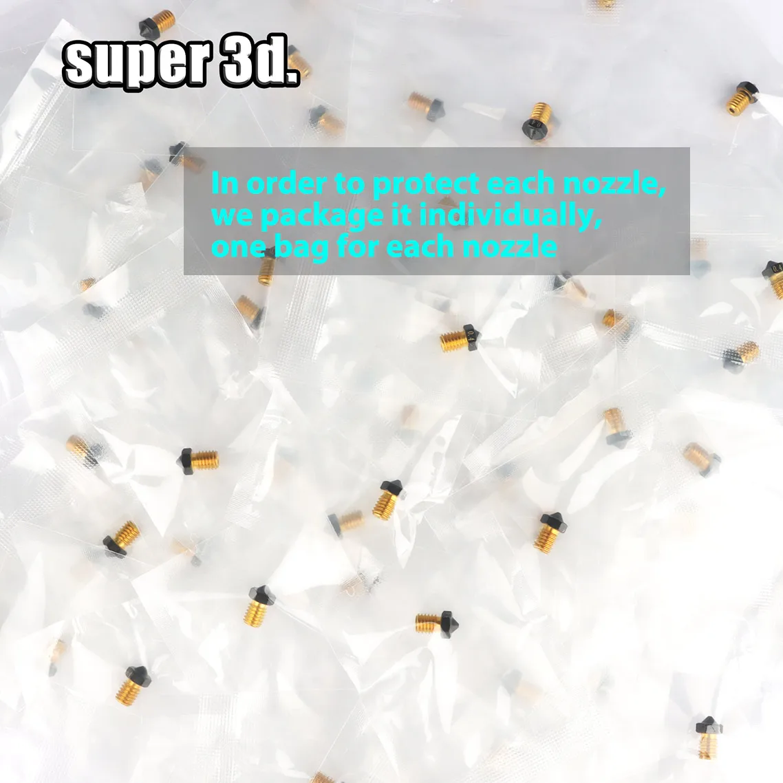 1/2/5 Stück MK8/E3D/Volcano Messing-PTFE-Düse, beschichtet, antihaftbeschichtet, Filament 0,2/0,3/0,4/0,6/0,8/1,0 mm, 3D-Drucker Ender 3, kostenloser Versand – Detail 23