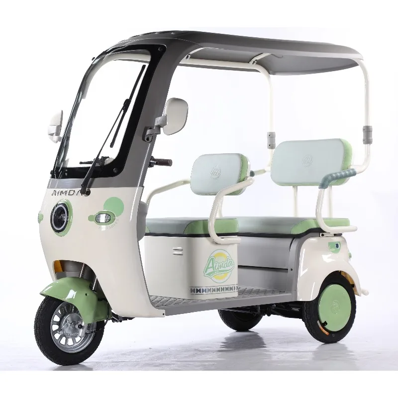 Popular Products Shed Fresh Color Electric Tricycle Adult Double Seat
