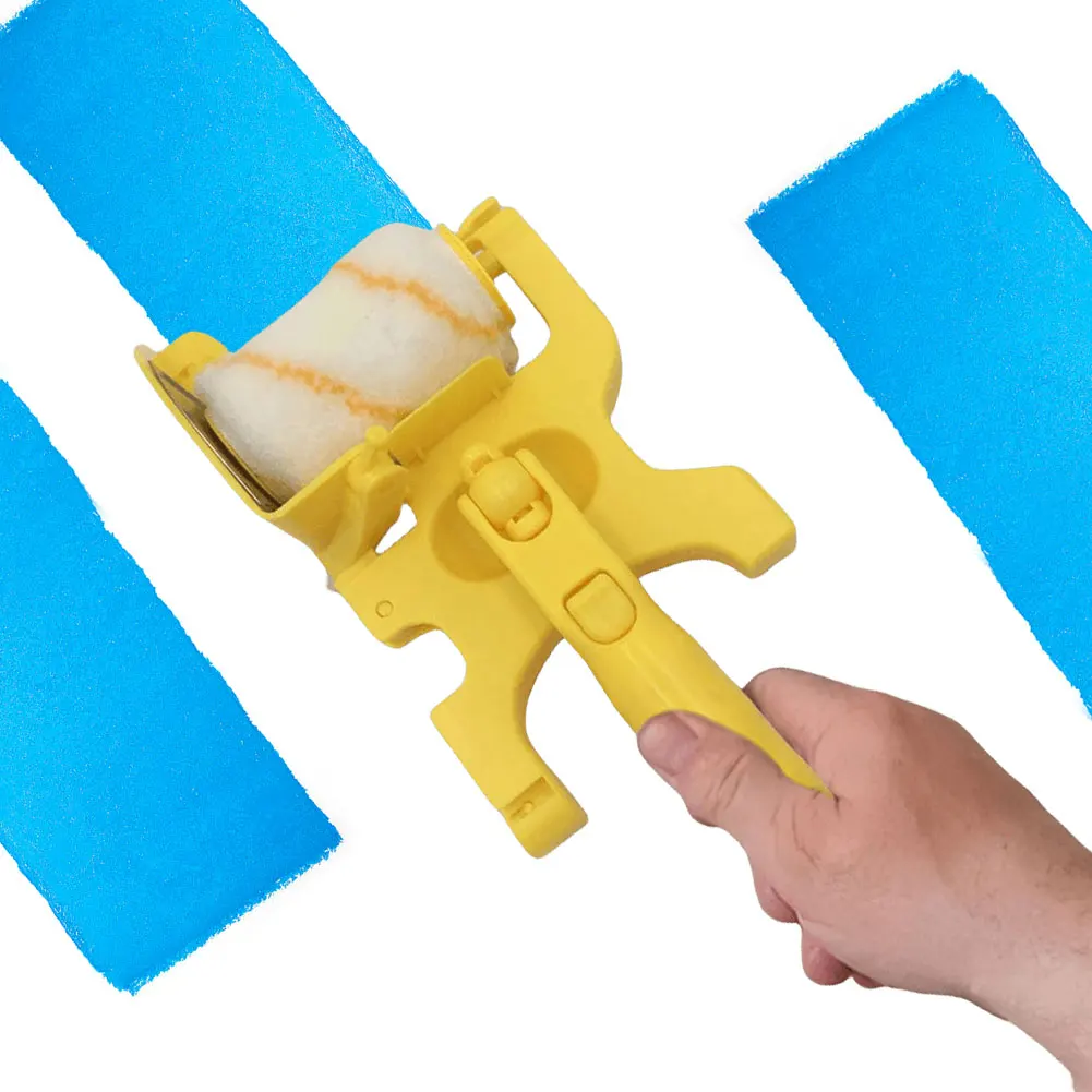 Paint Edger Roller Brush Hand-Held Clean-Cut Paint Edger Roller Brush Wall Repair Tools Multifunctional for Trim Corner Painting