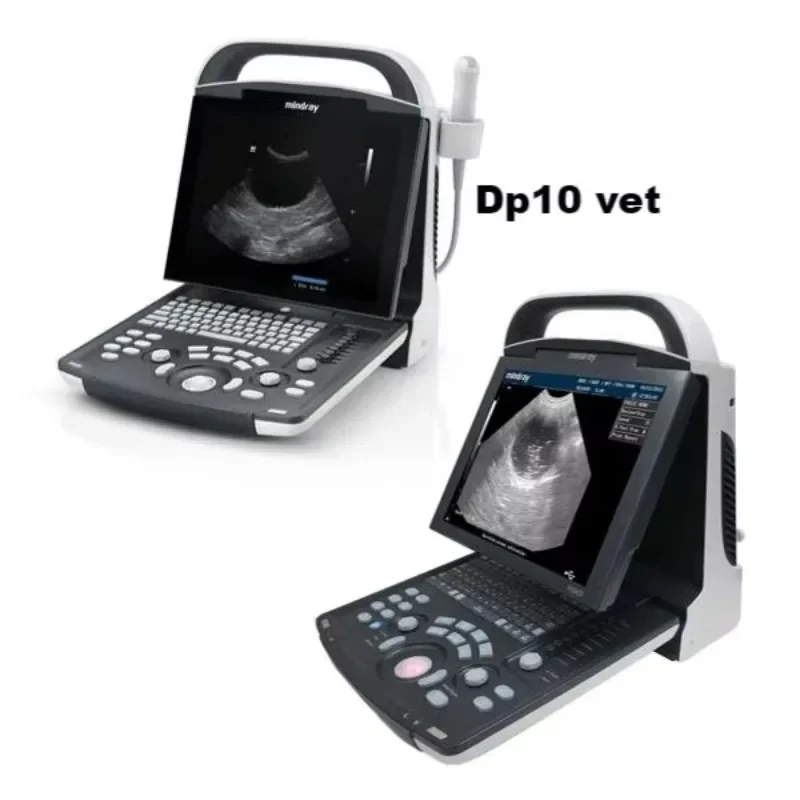 Medical Veterinary Dp10 Vet Black White 2d Ultrasound Machine Scanner Equipment with 35C20EA  Microconvex