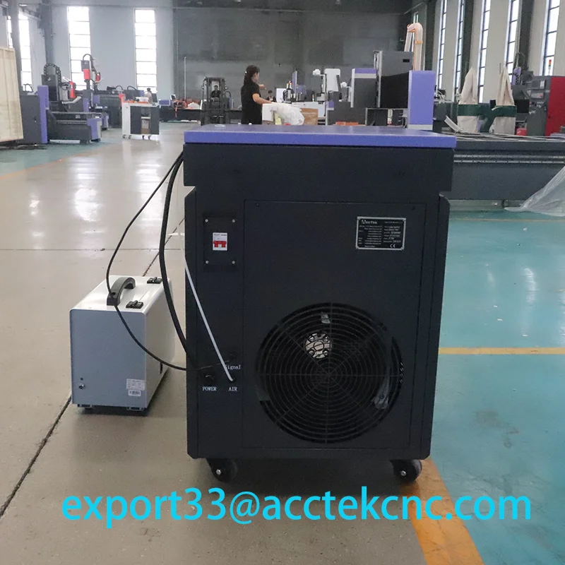 Soldador láser de refrigeración por agua portátil de 1500W, limpieza láser, soldador de aluminio de acero inoxidable, máquina láser 3 en 1 de 2000W, 3000W