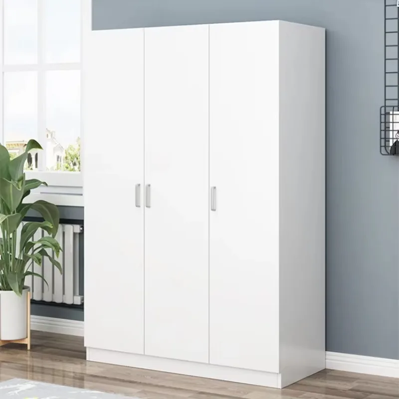 

Simple Modern Particleboard Panel Wardrobe Locker Bedroom