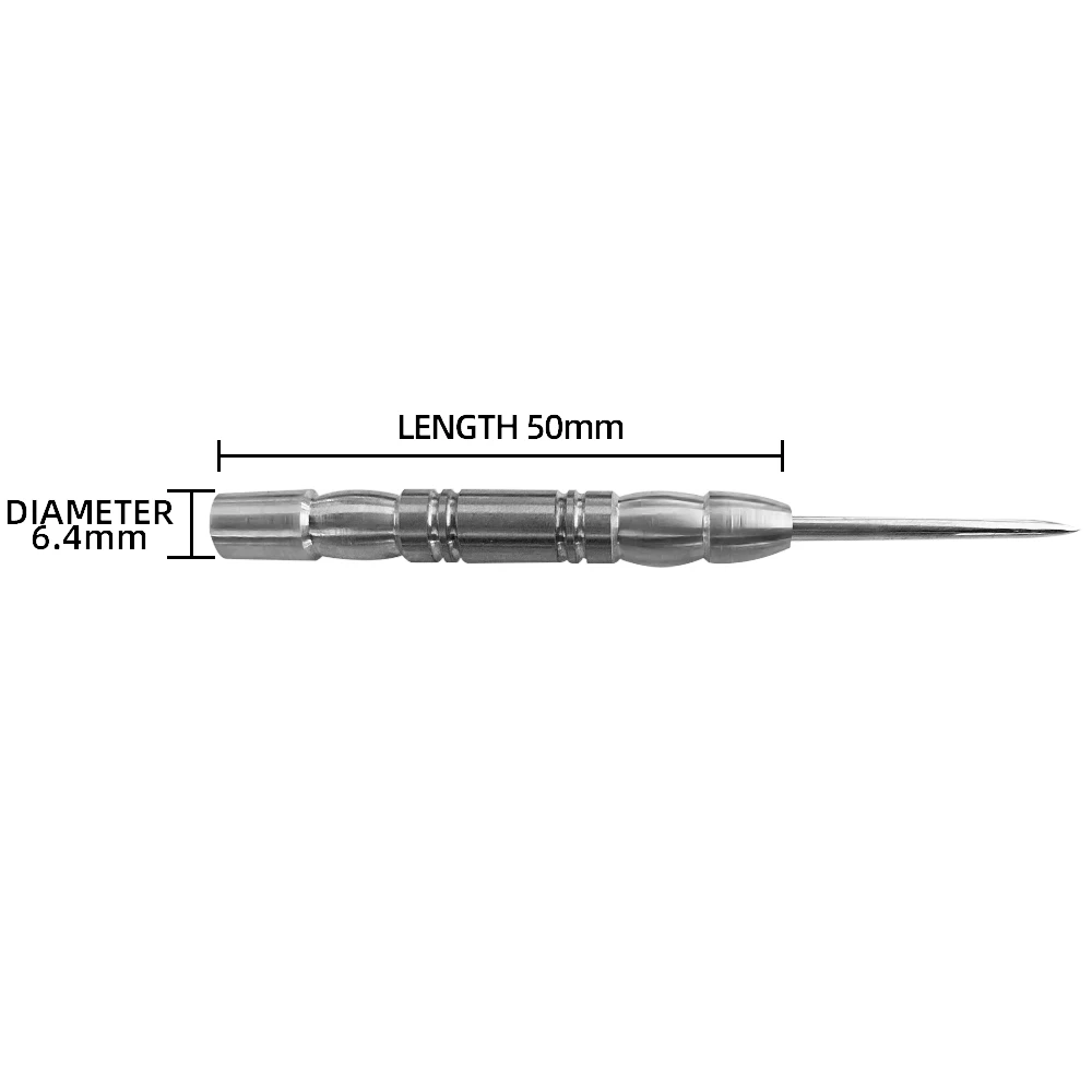 WEDARTER 22g/23g/24g/25g tungsten steel dart barrels with 90%/95% purity, 3 pieces, suitable for traditional dartboards,darts