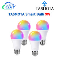 TASMOTA Pre Flashed  Smart Bulb 9W Works With Home Assistant ESP8266 MQTT