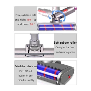 LED -Scheinwerfer, Bodenbürstenkopf, Roller -Bürstenzubehör, Dyson V6 DC58 V7 V8 V10 V11 V15 8 Hauptverkäufe von Amarok V6 Scheinwerfer - №2