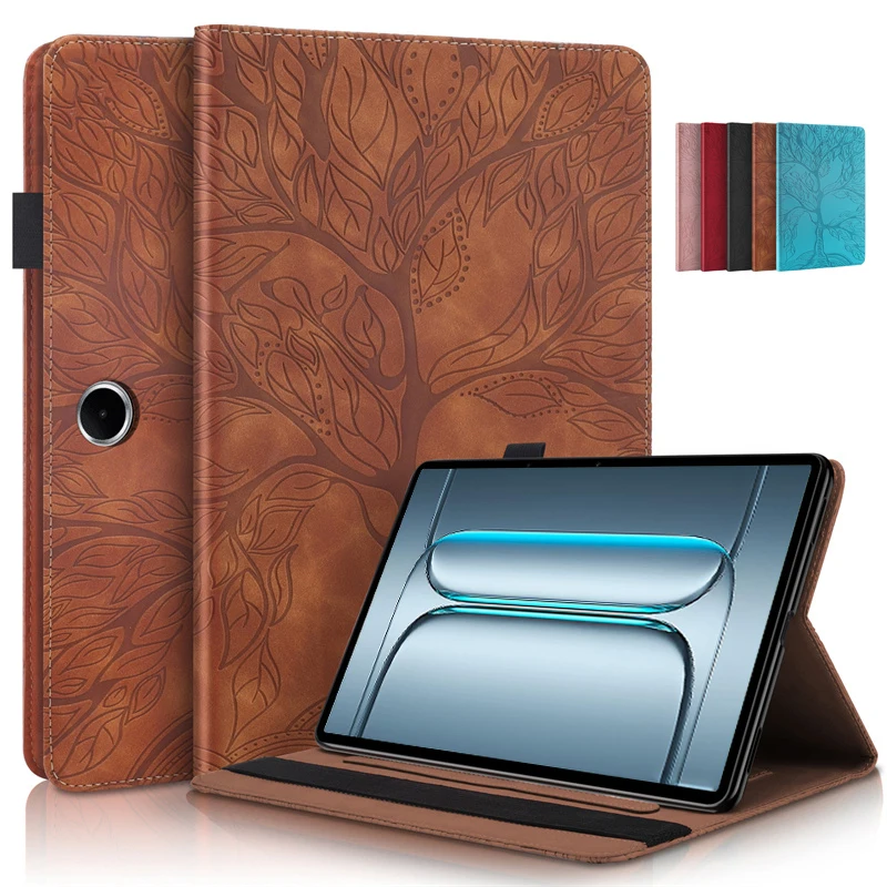 

Coque For Oneplus Pad Lite Case 11 inch Embossed Tree Wallet Flip Cover For Funda OPPO Pad SE / Oneplus Pad Lite Case Cover
