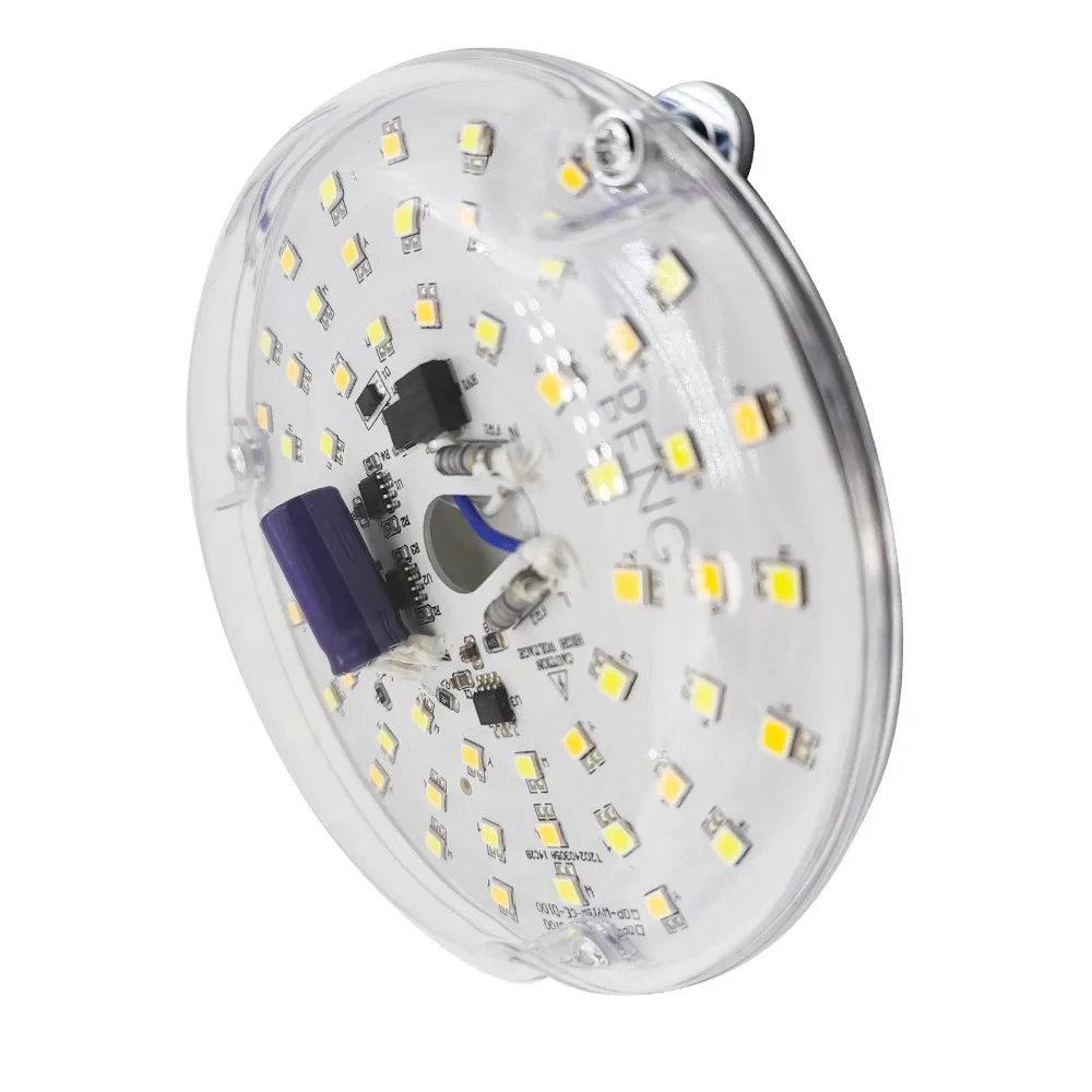 Modern 4inch Ceiling Fan LED Light 15W 3CCT LED Retrofit Light Kit Ceiling Flush Light Panel Indoor Lighting