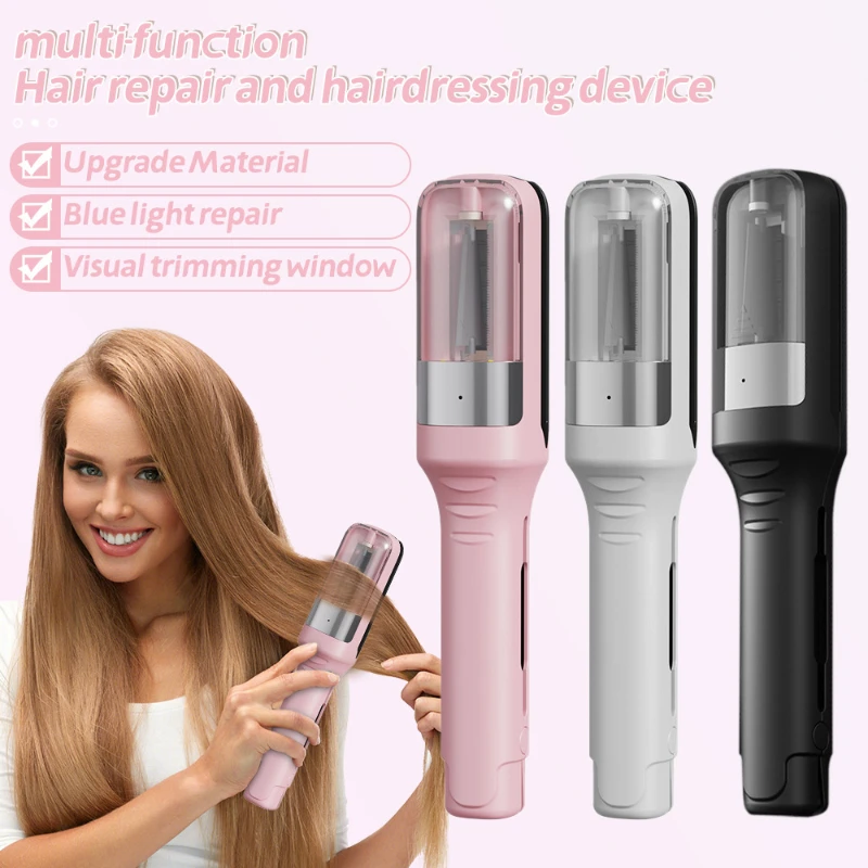 

Hair end Trimmer Split Remover Dry Damaged Brittle USB Professional Automatic Trim Split for Women Cordless Hair cutting machine