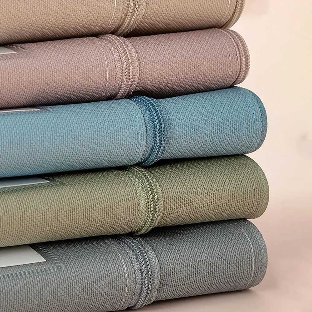 Macaron Color Waterproof File Organizer Oxford Cloth borsa per documenti di grande capacità portadocumenti a doppio strato per forniture per ufficio