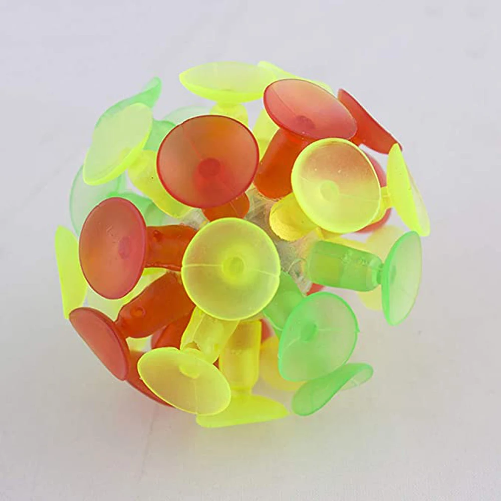Multicolorido crianças brinquedo de festa para crianças para crianças otário bola sucção brinquedo vara bola ventosa bola