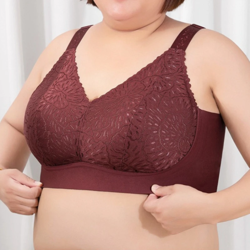 حجم كبير حمالات الصدر مثير رقيقة كوب كامل الملابس الداخلية النسائية سلس الملابس الداخلية رفع البرازيلي الدانتيل أعلى النساء الدهون مم كبيرة الحجم الصدرية امرأة حمالات الصدر