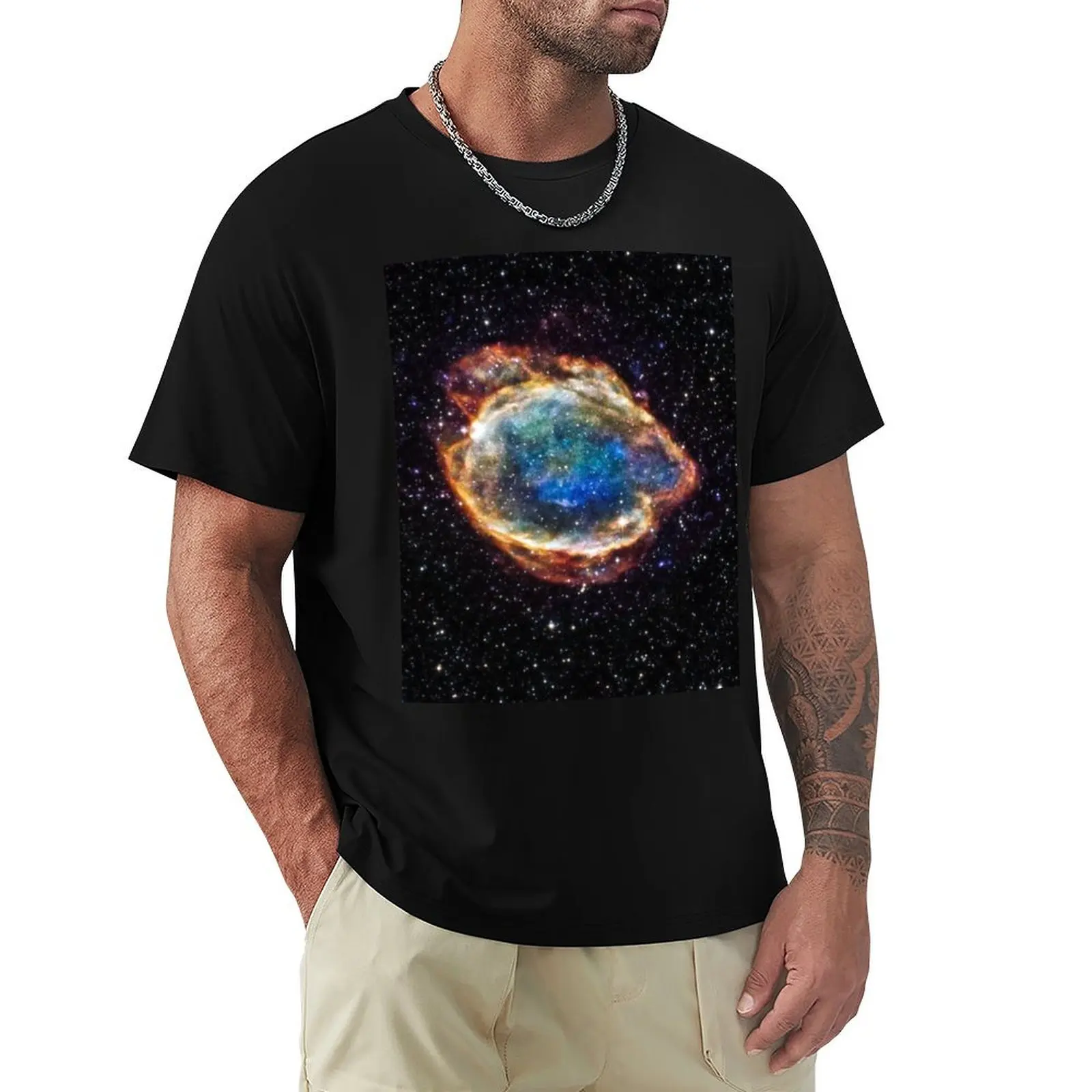 Ring Nebula Constellation of Lyra T-Shirt vintage clothes shirts graphic t shirts for men