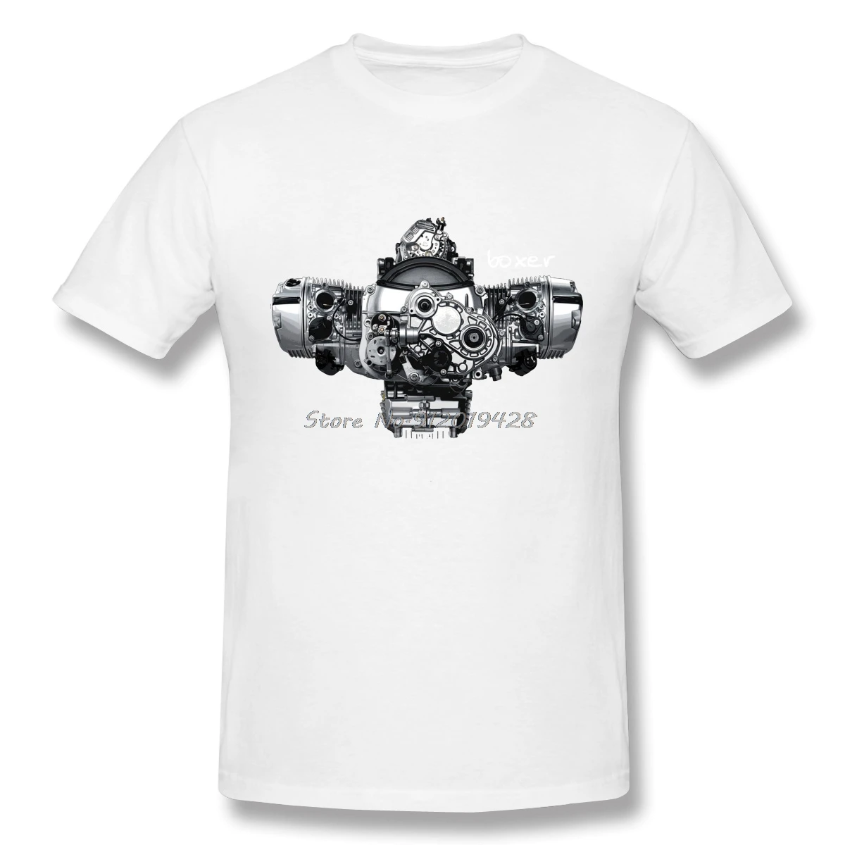 

Summer Boxer Engine R1200gs 1200 Gs R Adventure R1200rt Rt R R1200r Summer Tops for Man Cotton Fashion Family T Shirts Tee Gift