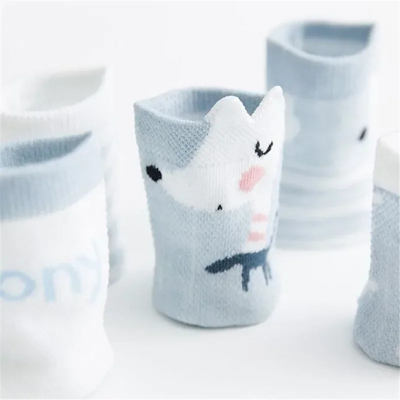 1Pair 0-2Y Infant Baby Socks Baby Socks for Girls Cotton Mesh Cute Newborn Boy Toddler Socks Baby Clothes Accessories