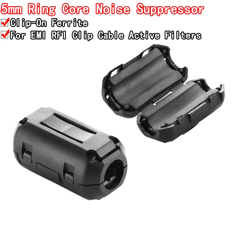 5Mm Clip-On Ferrite…