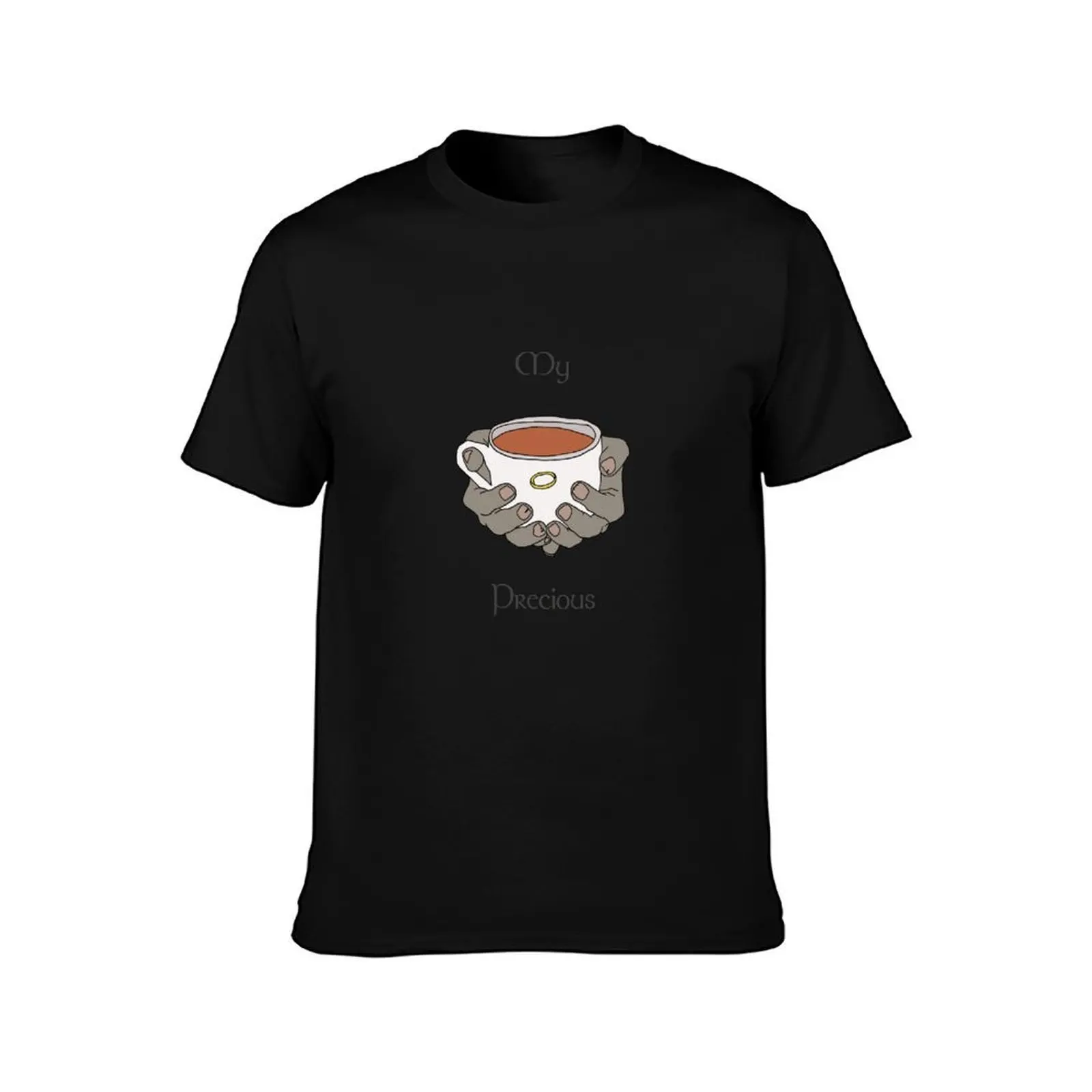 My precious T-Shirt, Summer Casual Cotton Tee, Oversized Streetwear Tops, Vintage Graphic Print, Loose Fit Short Sleeve
