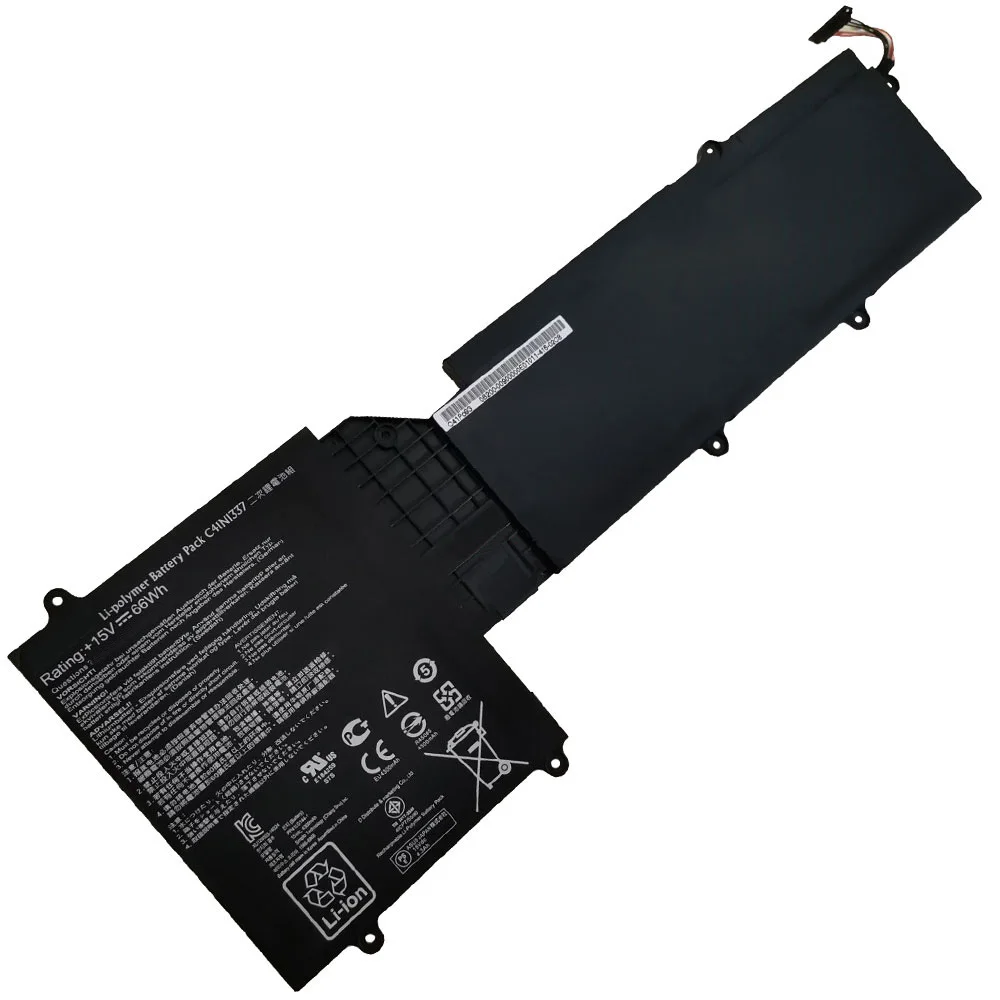 Batería de ordenador portátil de 15V, 66WH, C41N1337, para ASUS, AiO, PT2001, tableta de 19,5 pulgadas, serie todo en uno PT2002