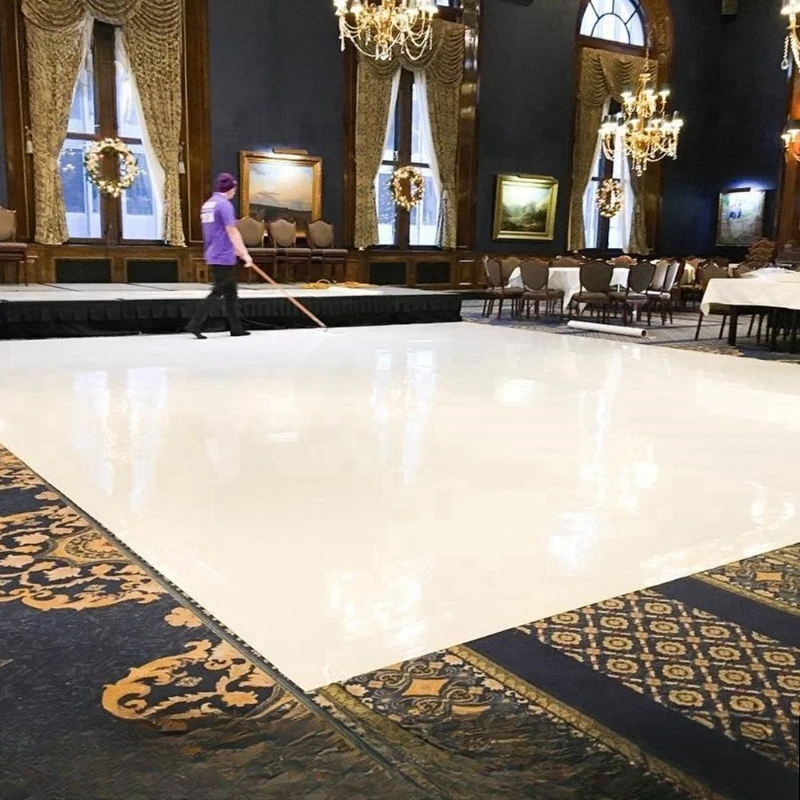 

Walk Show Highlighting White Wedding Stage Wedding Dance Floor Board