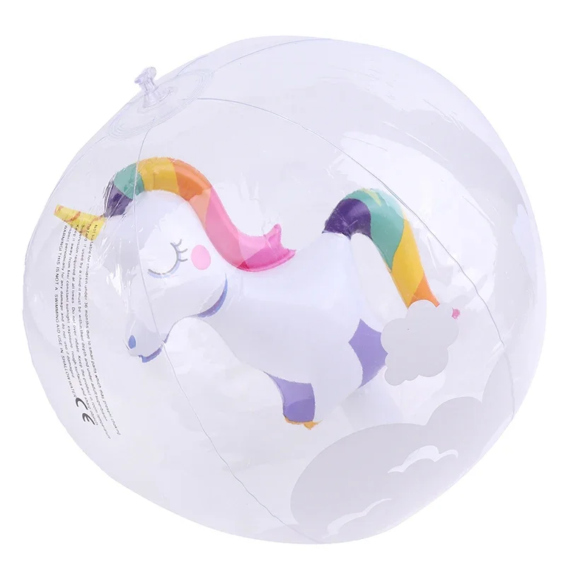 Swimming Pool Toys Unicorn Flamingo Inflatable Beach Ball Floating Balloon Swimming Ring Summer Water Pool Party Accessories