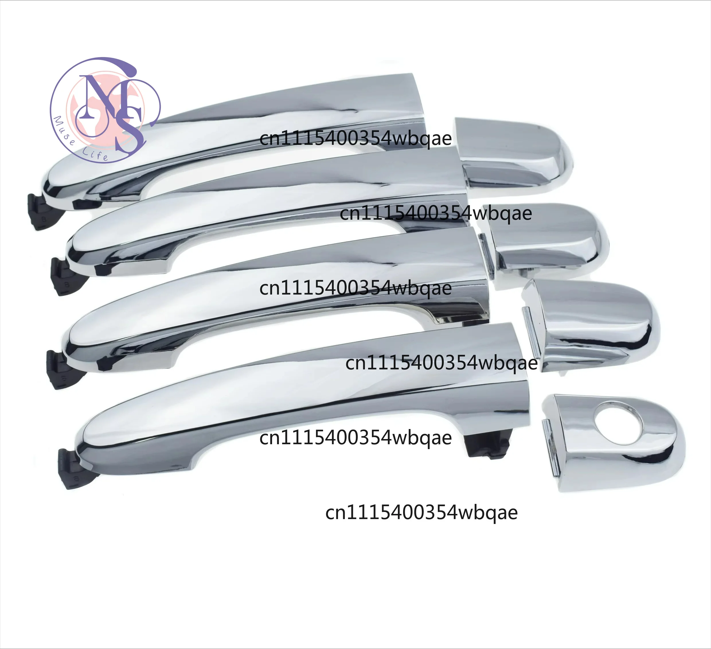 ZOCI- Chrome Front Rear Left Right Exterior Outside Door Handle For 2011 2012 2013 2014 2015 Sorento