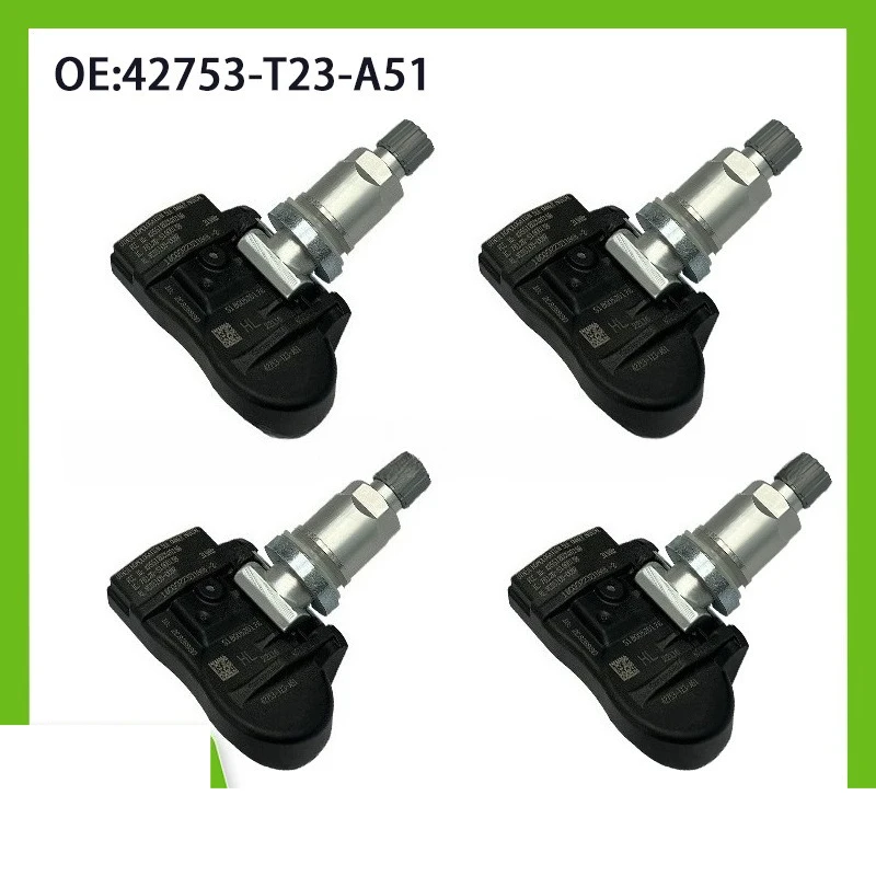 

42753-T23-A51 1/4pcs TPMS Tire Pressure Monitor Sensor for Honda Acura 42753T23A51