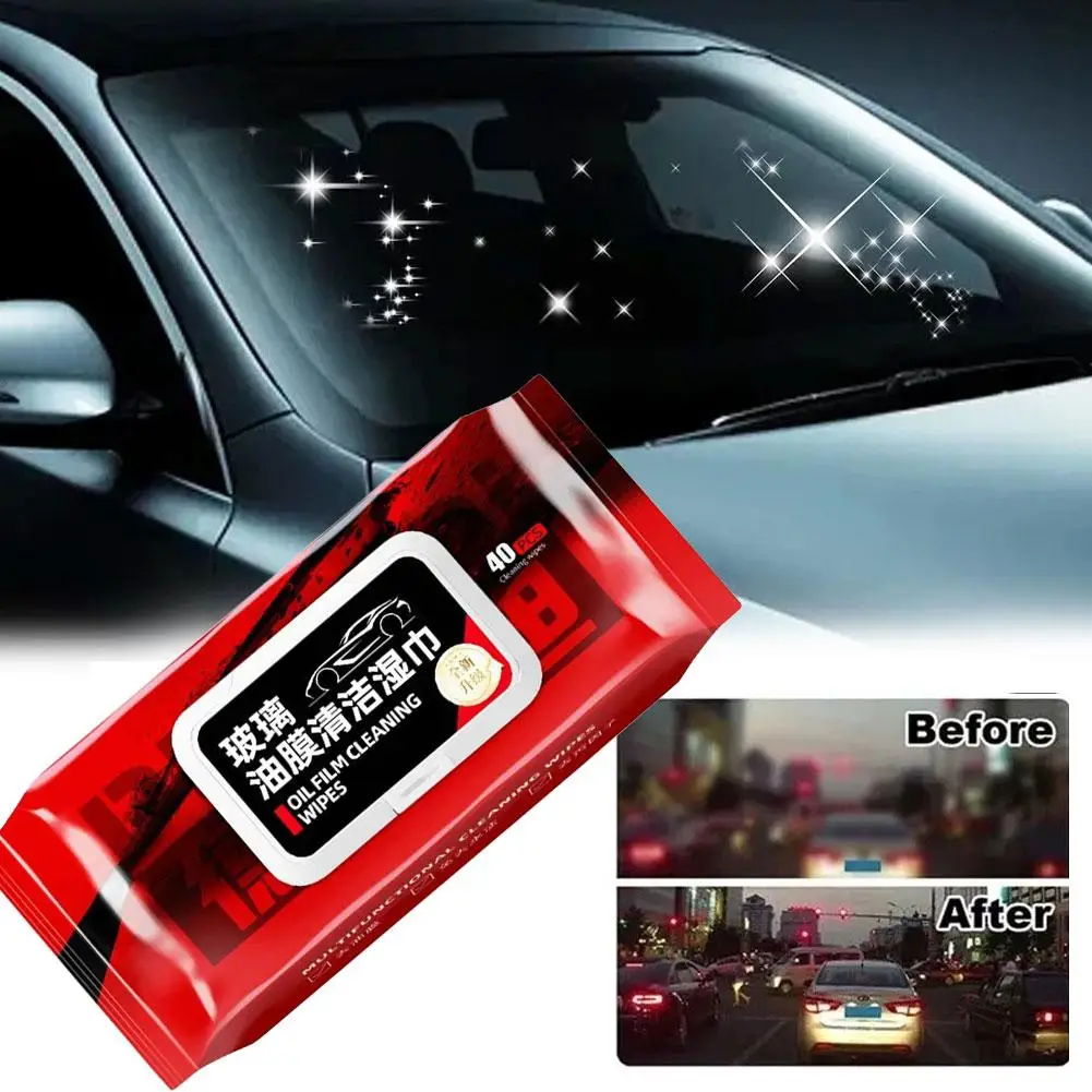 ﻿   مناديل إزالة فيلم زيت زجاجي للسيارة، أداة تنظيف فيلم زيت السيارة، تلميع السيارات وإصلاح الطلاء، مستلزمات الغسيل المجددة