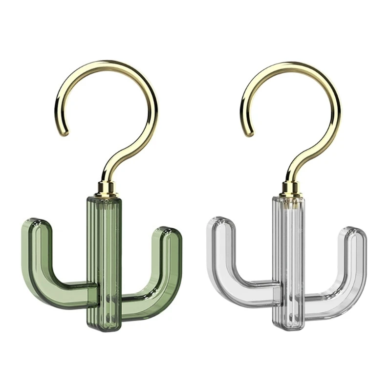 

Rotatable Hook Luxury-Wardrobe Punch-free Tie Belt Scarf Bag Hook Cactus Hanger Decorative Wardrobe Hook for Coat Bag