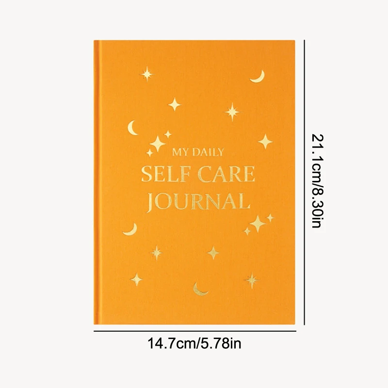 A5 Self-care Journal รายสัปดาห์รายเดือน Daily Planner ไดอารี่โน้ตบุ๊คสําหรับธุรกิจ To Do List Agenda Notepad