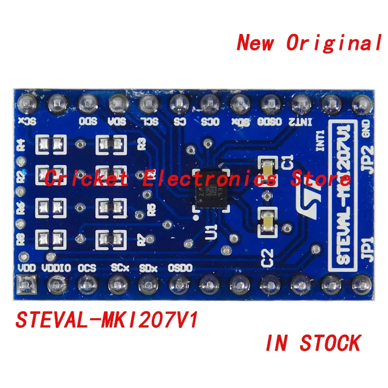 STEVAL-MKI207V1 Multifunctional sensor development tool ISM330DHCX adapter board for a standard DIL24 socket