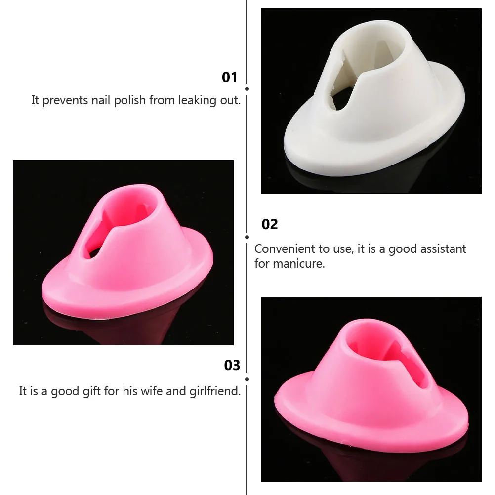 4個入りポリッシュボトルホルダーセット、耐久性のあるこぼれ防止ネイルアートオーガナイザー スタンド、DIYネイルジェルポリッシュラック収納、マニキュアツール用