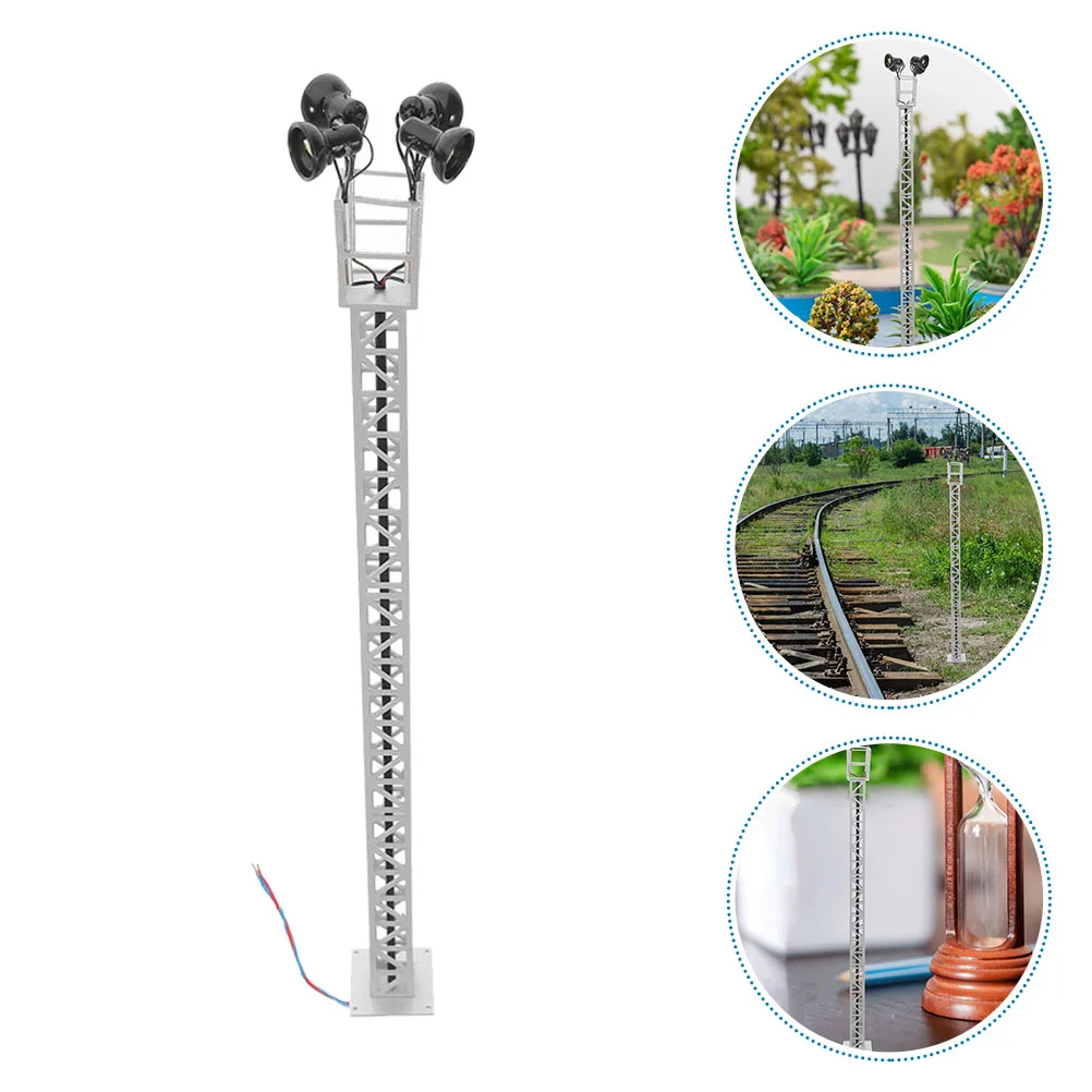 

Model Train Lights outside Lamps for Wall Mini Street Metal Micro Landscape Ornaments