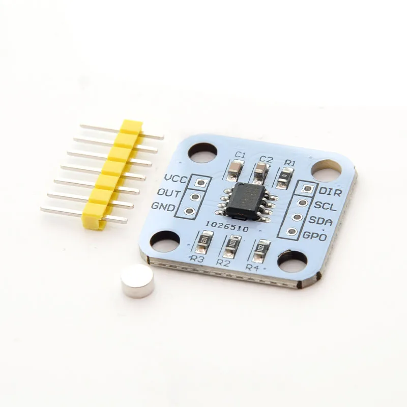 AS5600 magnetic encoder magnetic induction angle measurement sensor module 12bit high precision For aduino