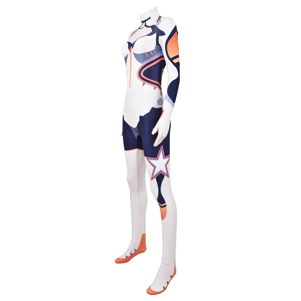 Halloween Honkai Impact 3 Kiana Kaslana Cosplay Kostuum Vrouw Superhero Zentai Pak Vrouwelijke Bodysuit Volwassenen Kids Party Jumpsuits