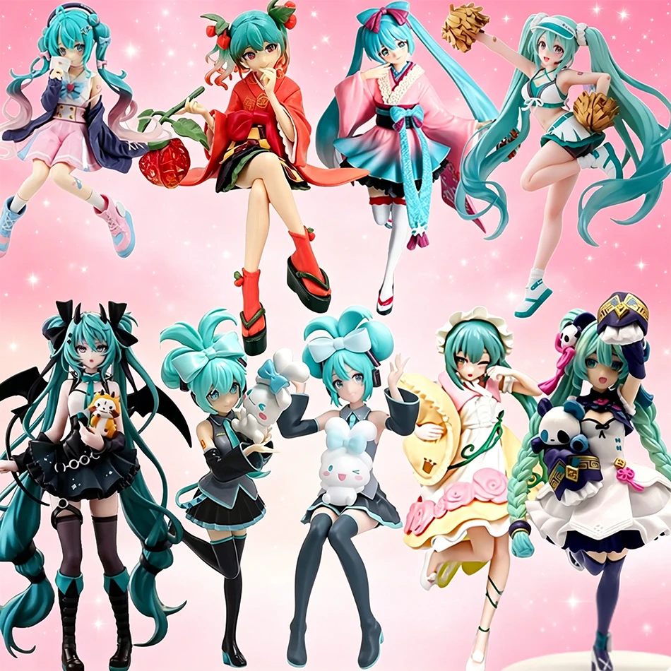 19-23cm Hatsune Miku Sakura Ver. Anime Figure - Kawaii Hoodie