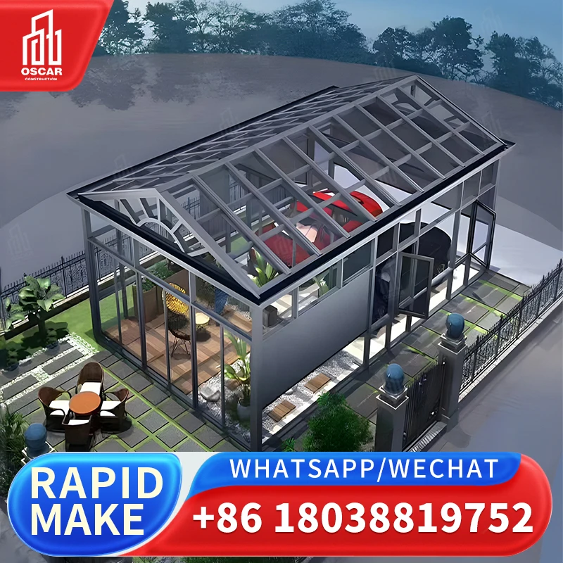 Multifunctional Sunroom in European Style for Home Garden Patio Customized by Factory