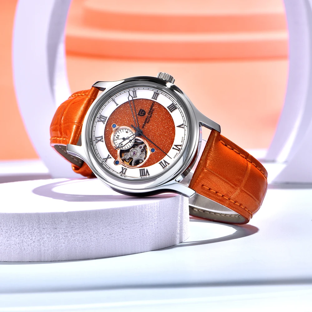 2025 New PAGANI DESIGN Starry sky Mechanical Watches Sapphire Mirror Automatic Watch For Men Men's Gifts Waterproof 100M Watch