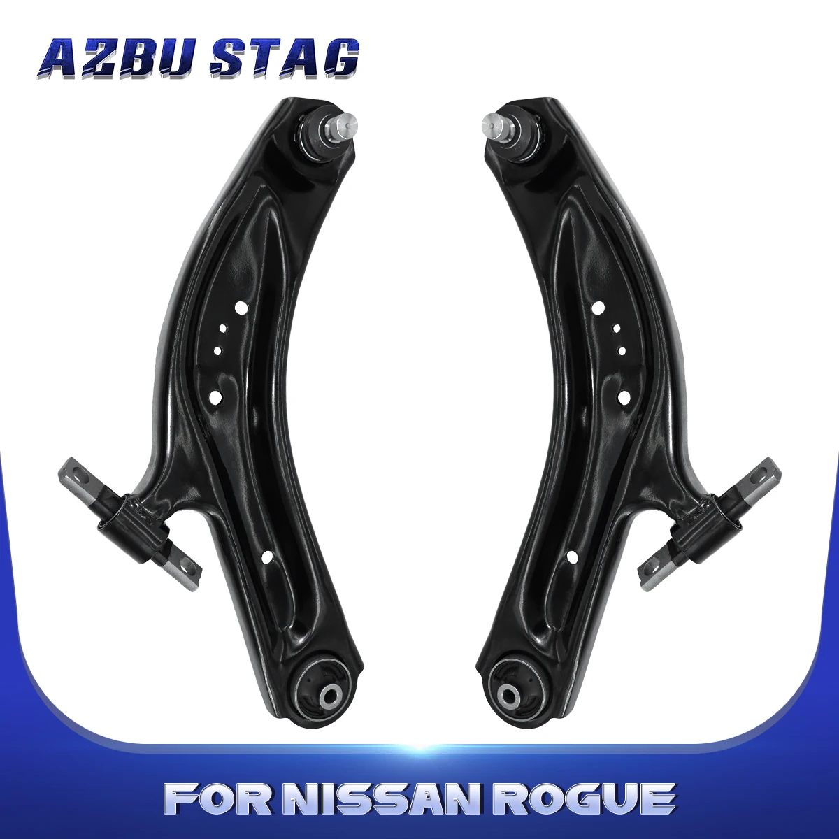 

AzbuStag 2Pcs Front Lower Left Right Control Arm Suspension Kit for Nissan Rogue 2014 2015 2016 2017 2018 2019 545014BA0A