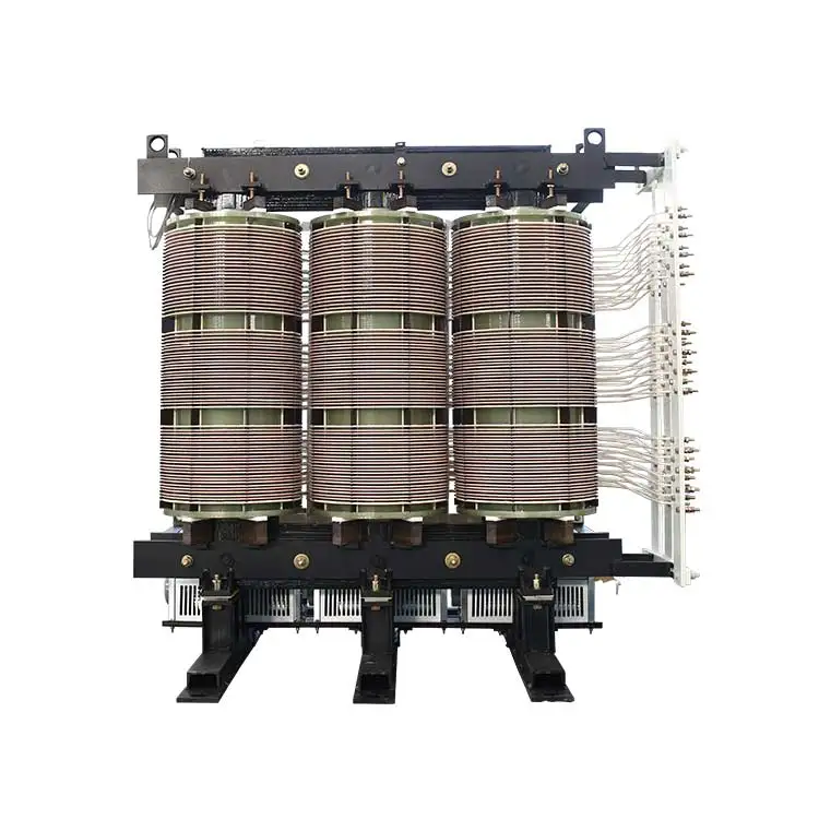 Trasformatore raddrizzatore trifase a 24 impulsi per elettricità a risparmio energetico