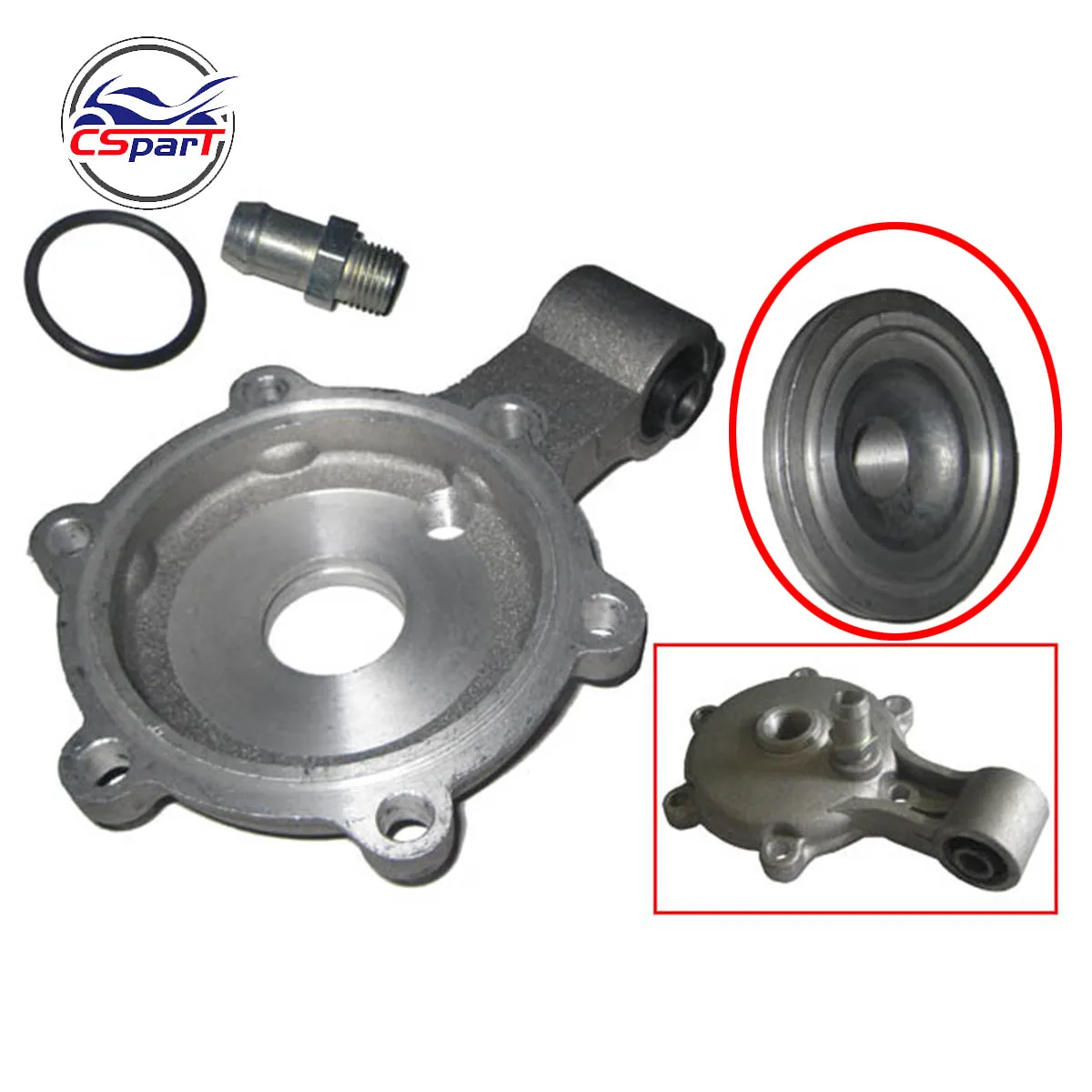 37mm 39.5mm Cylinder Head Doom For 39CC B1 Blata Replica MT A4  Water Cooled Pocket Bike