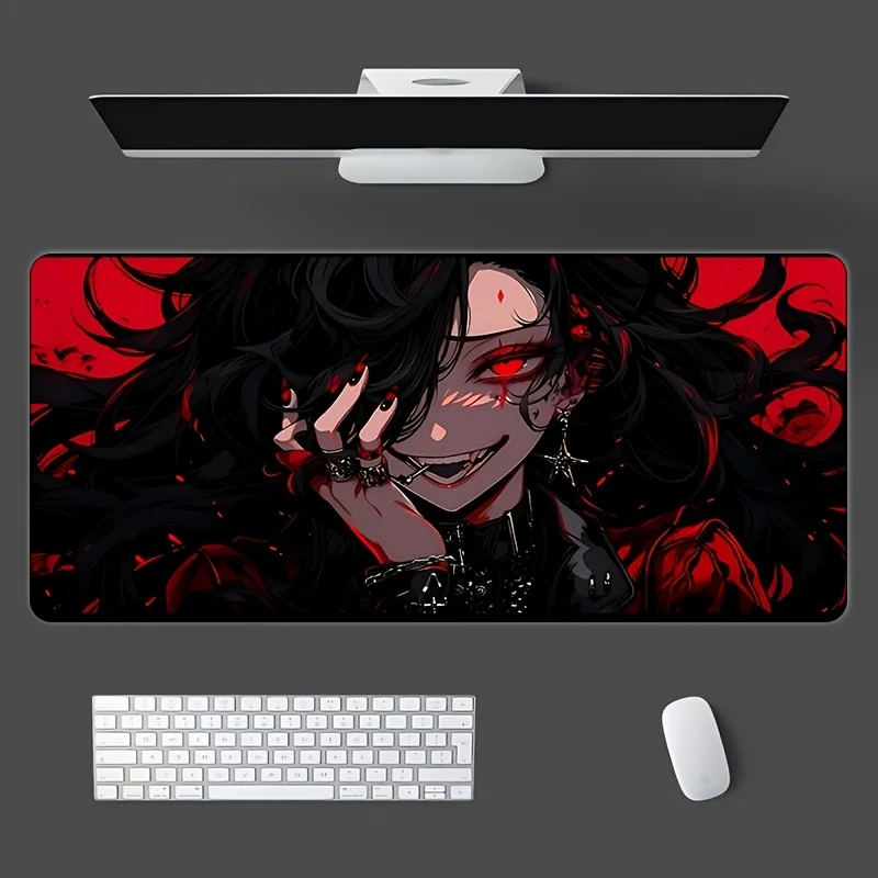 High-grade anti-slip mouse pad, with high-definition Halloween cartoon design, suitable for gaming and office use, an exquisite