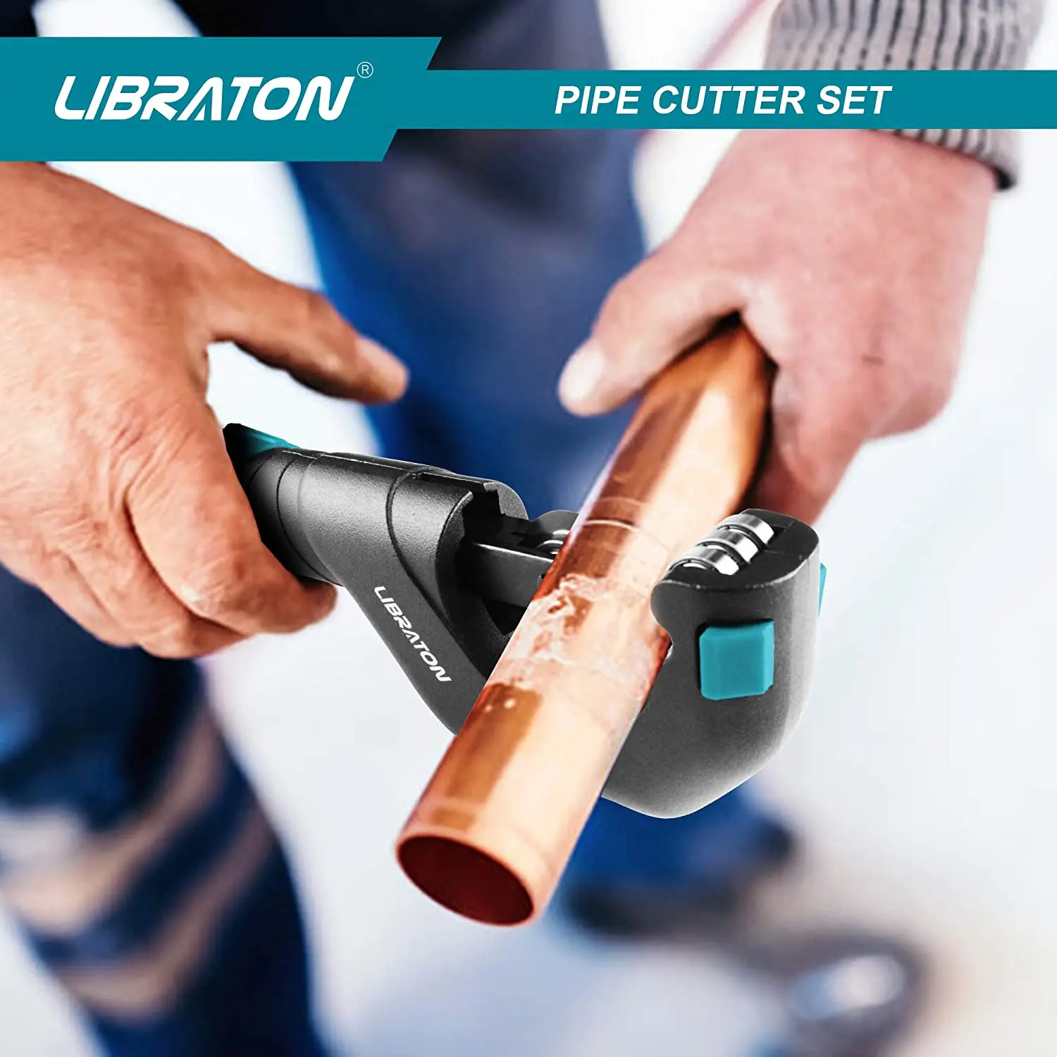 LIBRATON 2Pcs Pipe Cutter Replacement Blade for Pipe Cutter for Cutting Pipes of Aluminum Copper, PVC, Thin Stainless Steel Tube