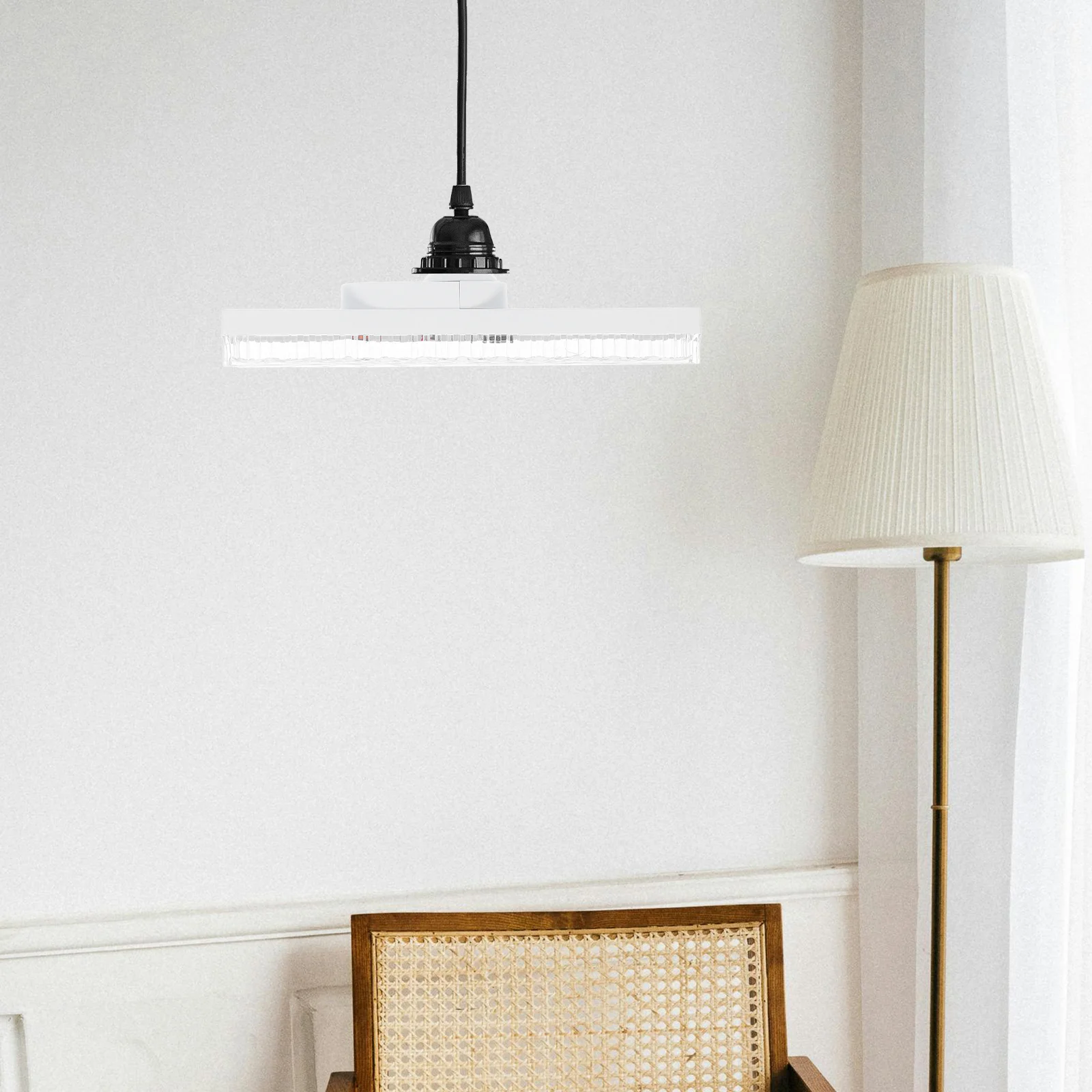 

E27 LED Light Tube Replacement White Light Bulb High Brightness Modern Elongated Design Easy Installation Living Room Decorative