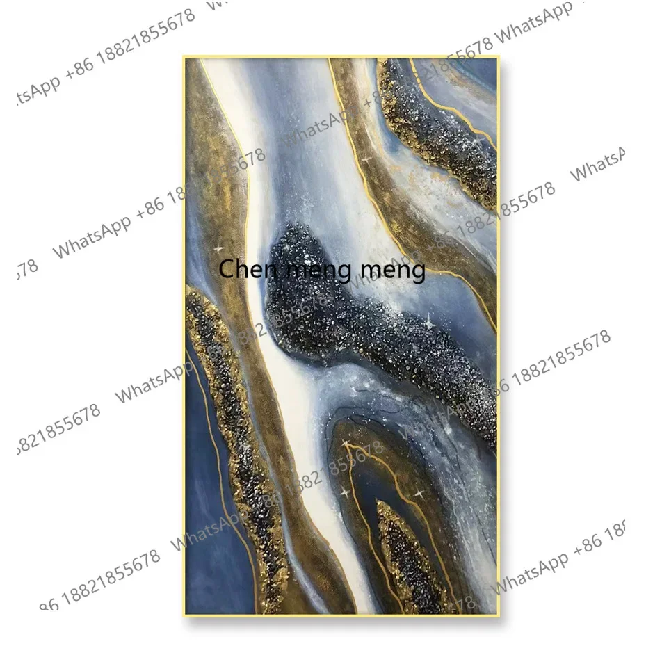 H178Entrance decorative painting, modern high-end living room background wall three-dimensional hanging painting