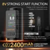 Ambition Soldier Max 무선 문신 기계 펜, 더블 베어링 스트레이트 로드, 2400mAh 컬러 스크린, 결제 배터리, 코어리스 모터 3