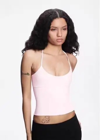 8 best sales rosa topp kvinnor - №4