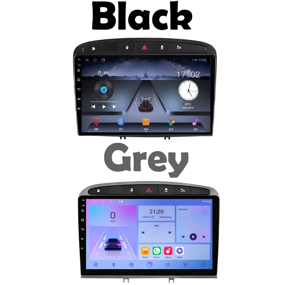 Android 16 autoradio voor Peugeot 308 308SW 408 2007 2008 2009 2010 2011 - 2020 Carplay Video Head Unit Autoradio RSD 2k scherm - afbeelding 2