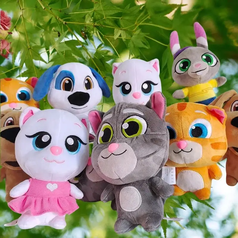 15 cm Venta caliente nueva muñeca Eenbe hablando Tom y sus amigos muñeco eléctrico de peluche héroe escuadrón Tom gato toque canto caminar círculo