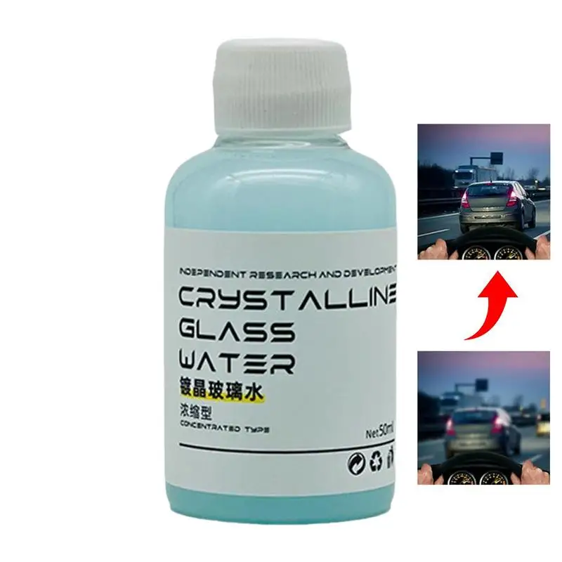 

Car Oil Film Remover Auto Windshield Cleaning Agent Vehicle CrystalCoating Agent For Glass Rearview Mirror Windshield Window